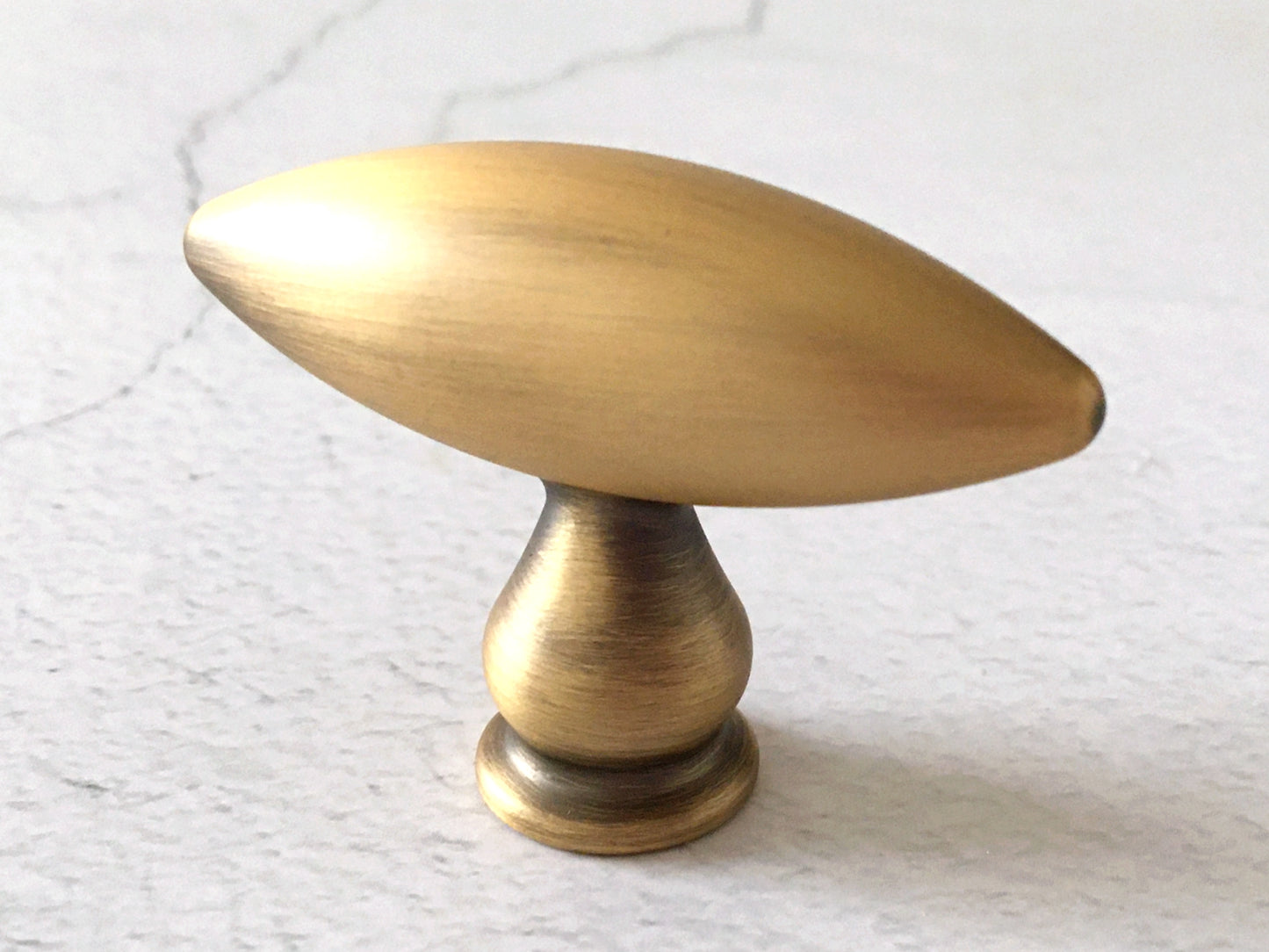 Olive Drawer Knob in Gold Bronze finish
