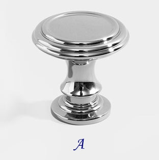 Brass Cabinet Pulls Drawer Knob Kitchen Hardware, Polished Brass, Brushed Brass, Polished Chrome