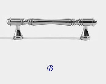 Brass Cabinet Pulls Drawer Knob Kitchen Hardware, Polished Brass, Brushed Brass, Polished Chrome