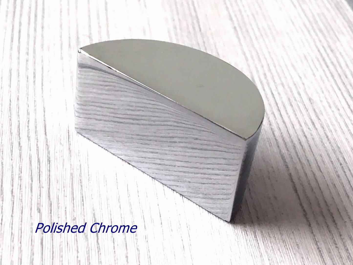 1.25" Centers Half Moon Drawer Pulls, Mid Century Modern MCM Kitchen Hardware