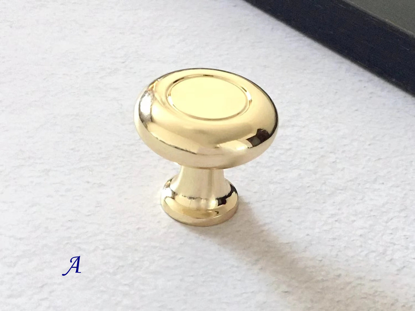 Polished Gold Brass Cabinet Pulls Drawer Handles Kitchen Lynns Hardware