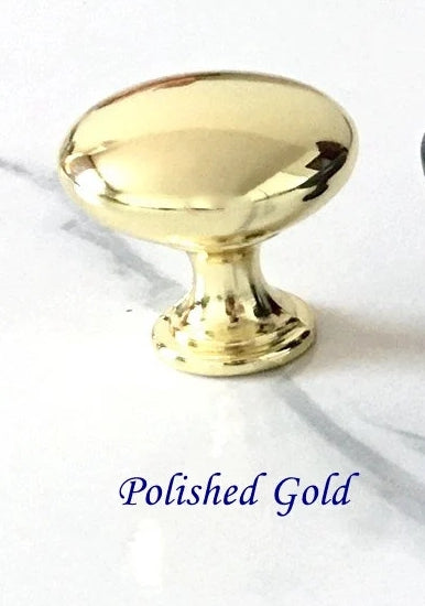 Round Cabinet Knobs, Drawer Pulls, Gold Pewter Nickel Bronze, Kitchen Hardware
