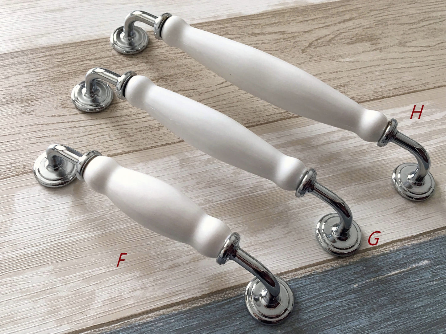160 mm Porcelain Handles Lynns Hardware