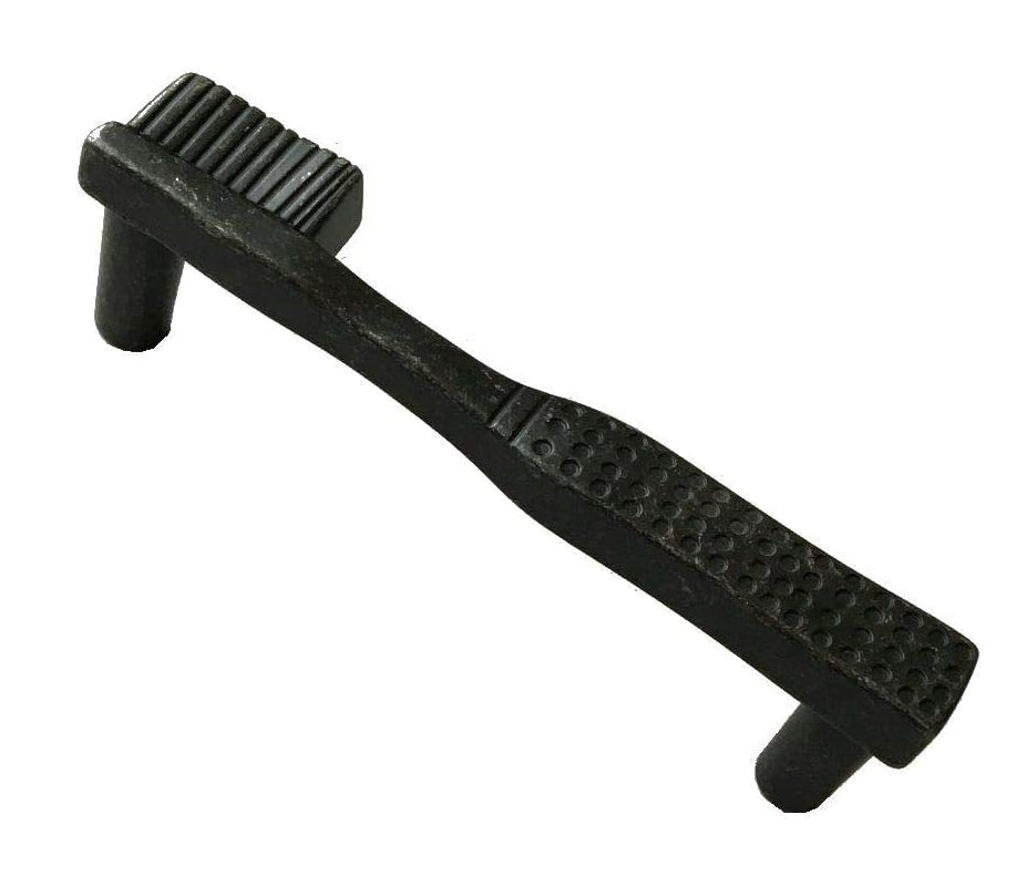 3" Toothbrush Toothpaste Bathroom Cabinet Handles, Antique Black Brass Pewter 76 mm