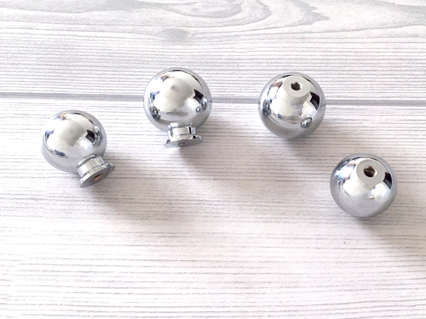 Brass Knobs Cabinet Pulls Polished Silver Lynns Hardware