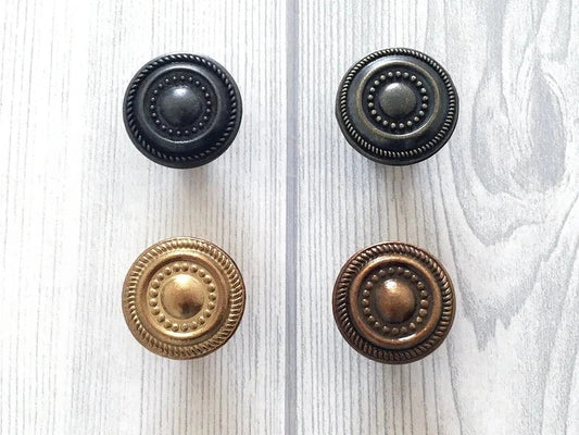 Vintage Look Drawer Pulls Antique Brass