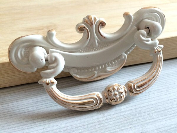 2.5" Drop Bail Dresser Pulls 2-1/2 Inch 64 mm Centers Gold Bronze