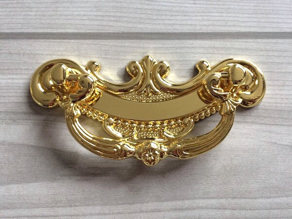 2.5" Drop Bail Dresser Pulls 2-1/2 Inch 64 mm Centers Gold Bronze