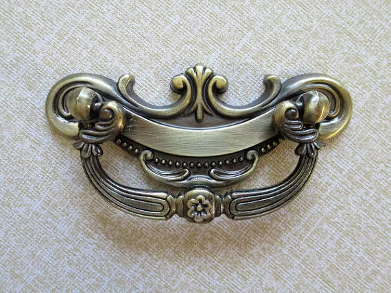 2.5" Drop Bail Dresser Pulls 2-1/2 Inch 64 mm Centers Gold Bronze