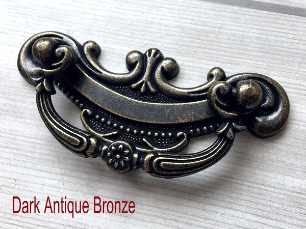2.5" Drop Bail Dresser Pulls 2-1/2 Inch 64 mm Centers Gold Bronze