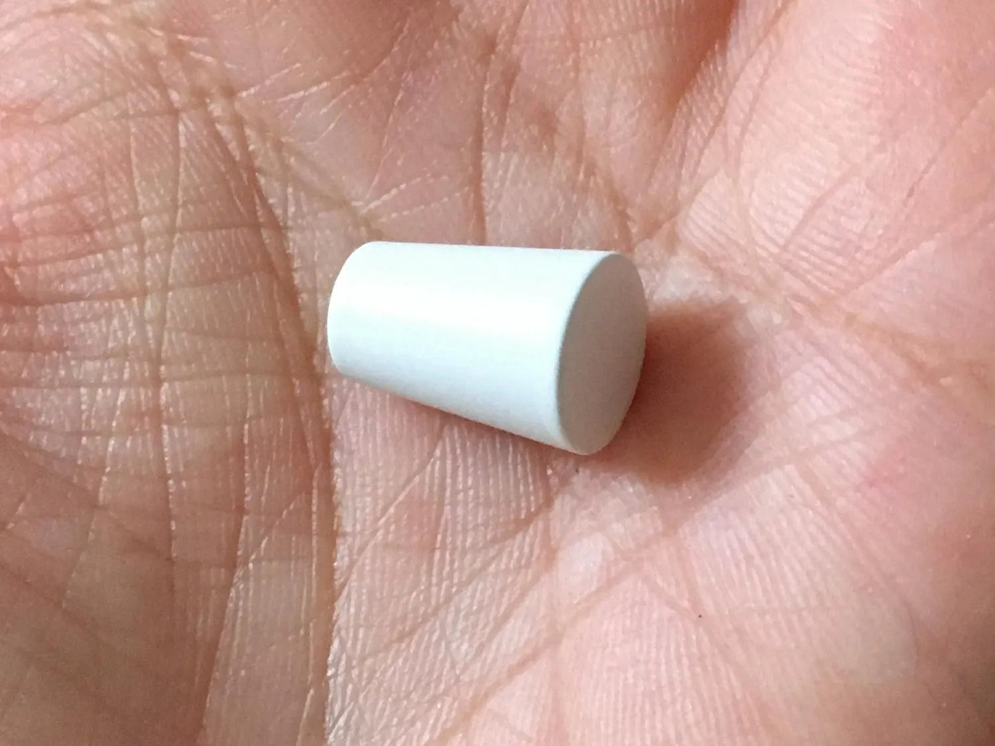White Brass Small Knob Drawer Pulls Lynns Hardware