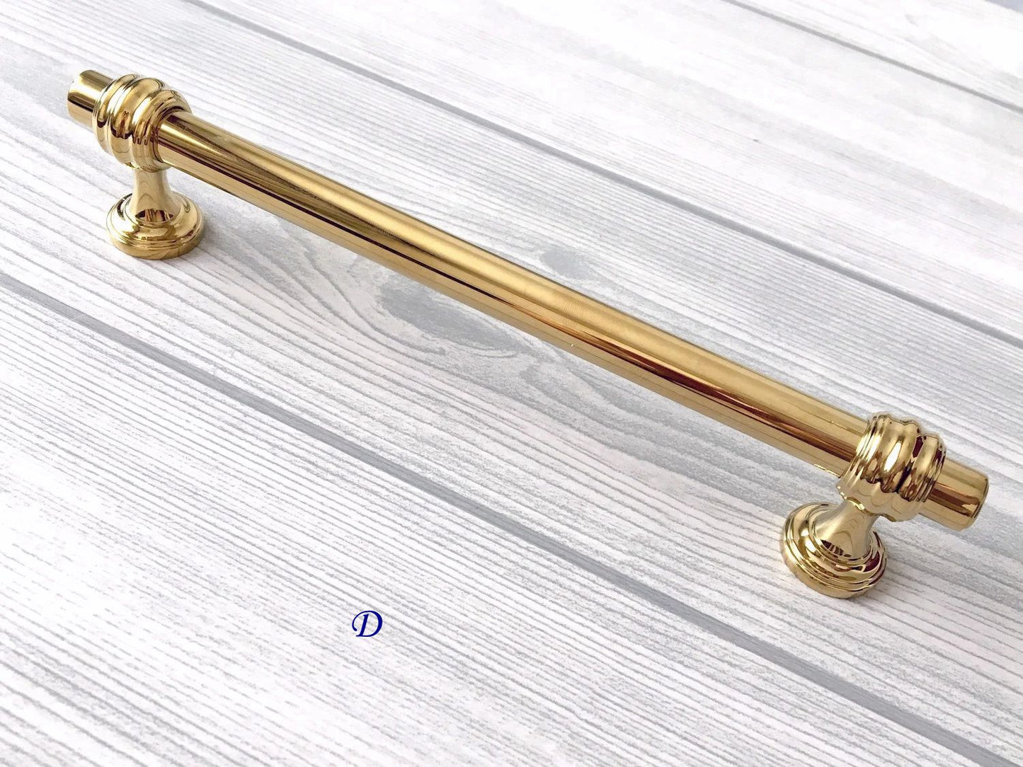 Schrankgriffe und Schubladengriffe aus poliertem Goldmessing | Lynns Hardware