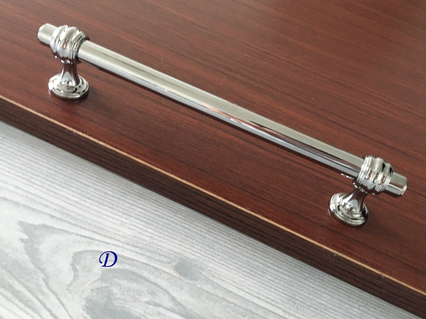 Polished Chrome Cabinet Pulls Bar Handles Modern Solid