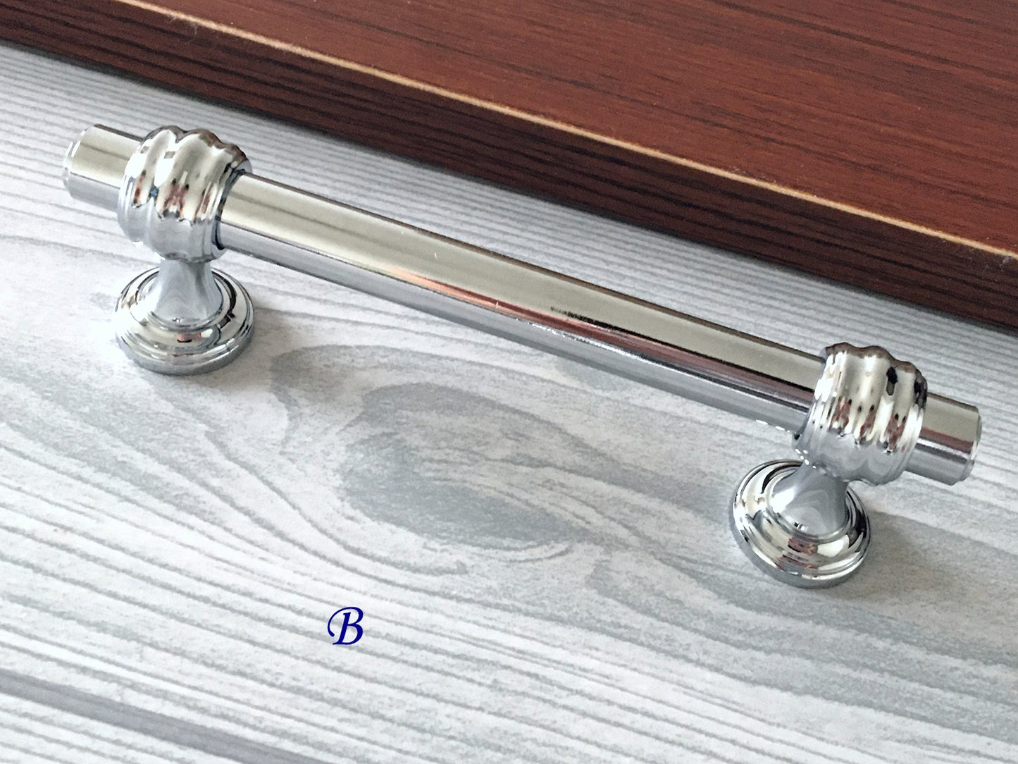 Polished Chrome Cabinet Pulls Bar Handles Modern Solid