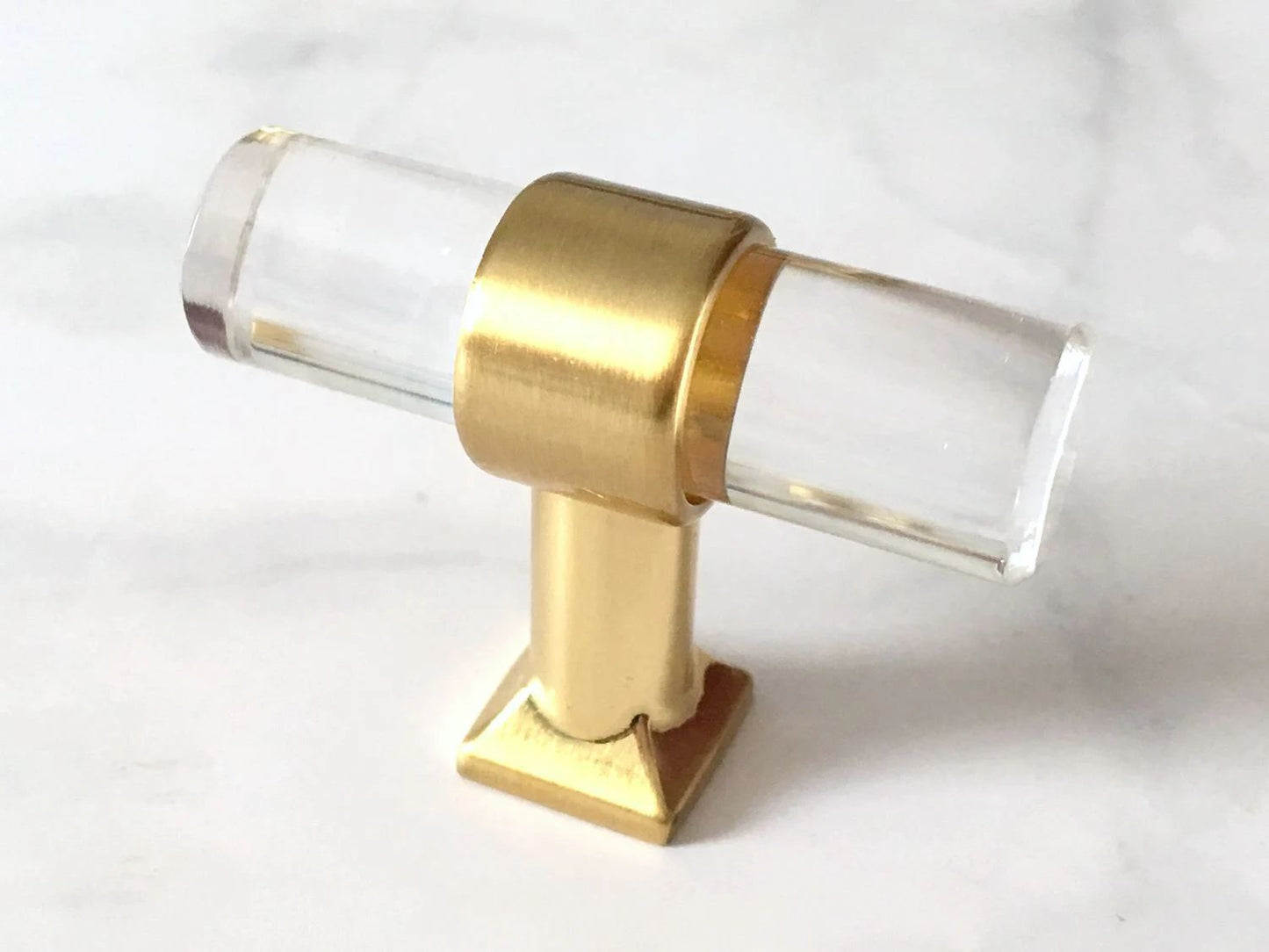 Acrylic Cabinet Knob Pull lynns Hardwar