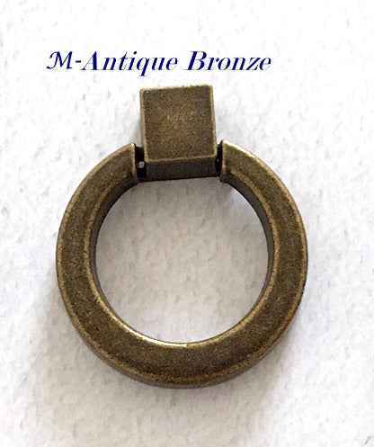 Drop Ring Drawer Pulls - 11 Finishes