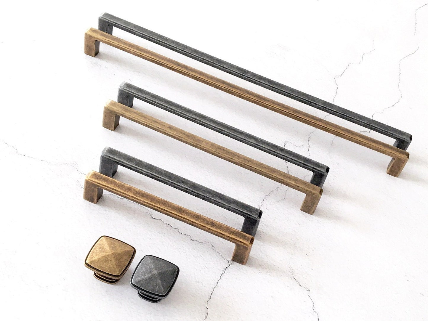Antique Pewter Drawer Pulls Hardware Kitchen Cabinet Handles Dresser Knobs
