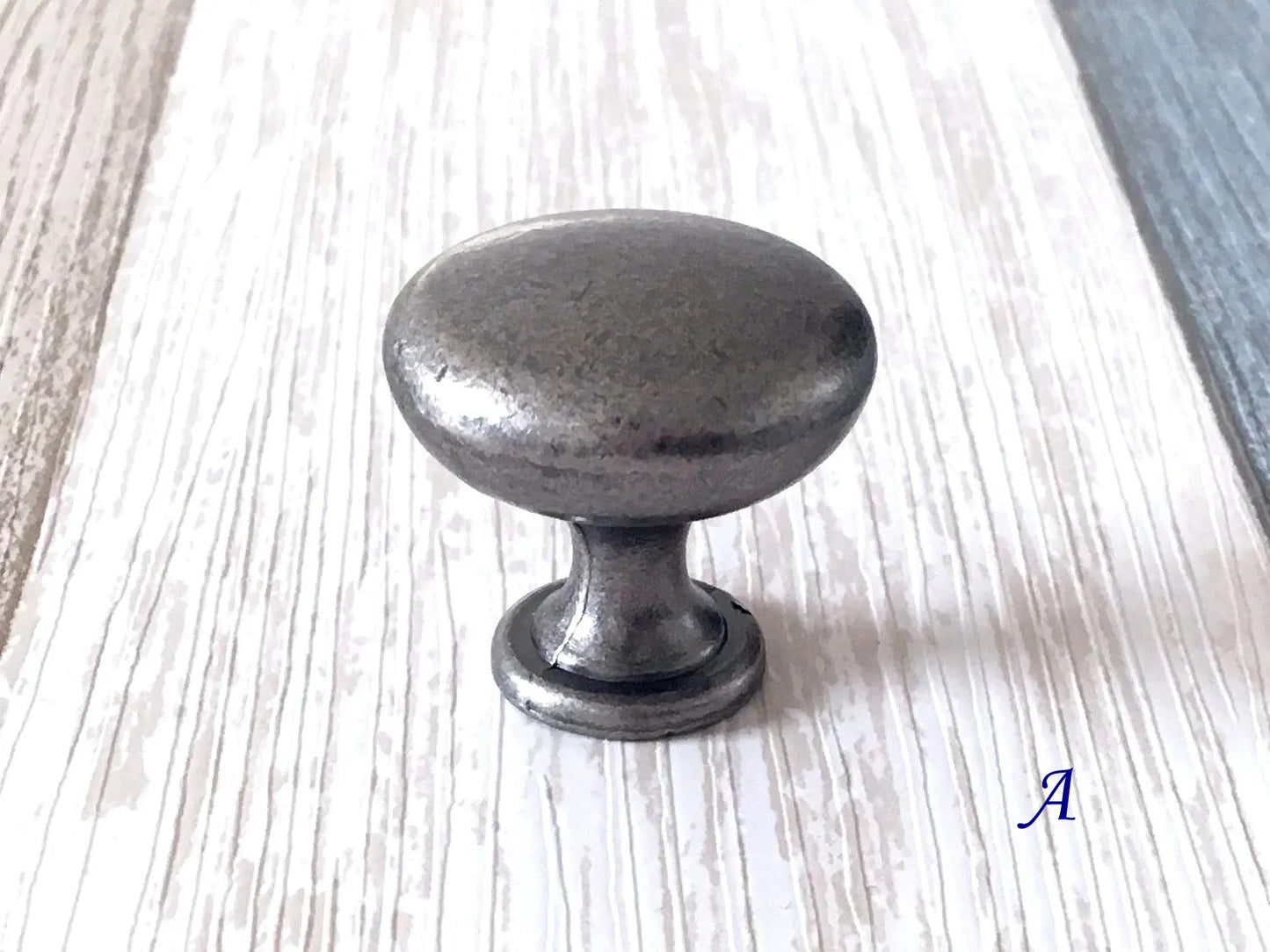 Poignée de meuble en étain antique, 76, 96, 128, 192 mm