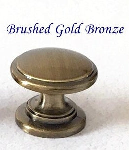 3" Cup Drawer Pull & Cabinet Knob 76 mm Centers, Gold, Nickel, Bronze and Pewter