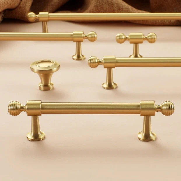 Beehive Cupboard Brass Pulls Lynns Hardware
