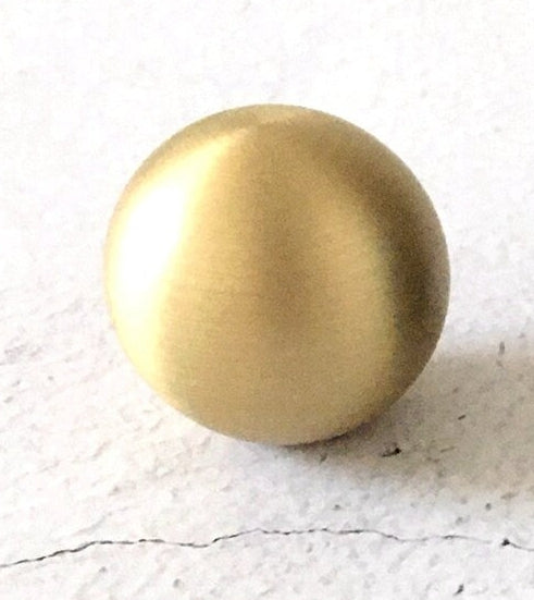 Ball Brass Knobs with Square Backplate, Brushed Gold, Matte Black, Coffee Bronze