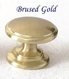 3" Cup Drawer Pull & Cabinet Knob 76 mm Centers, Gold, Nickel, Bronze and Pewter