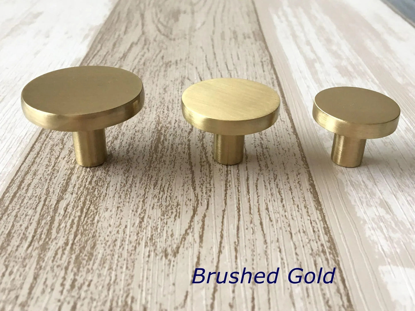 Circle Cabinet Pulls, Round Drawer Knobs, Gold Black Bronze Nickel, Kitchen Hardware