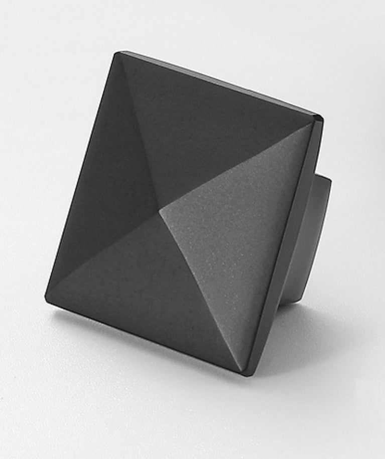Black Square Knobs cabinet Pulls