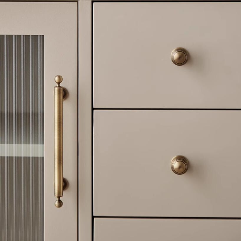 Brass Ball Knobs Aged Bronze Beehive Cabinet Door Pulls Dresser Handles Lynns Hardware