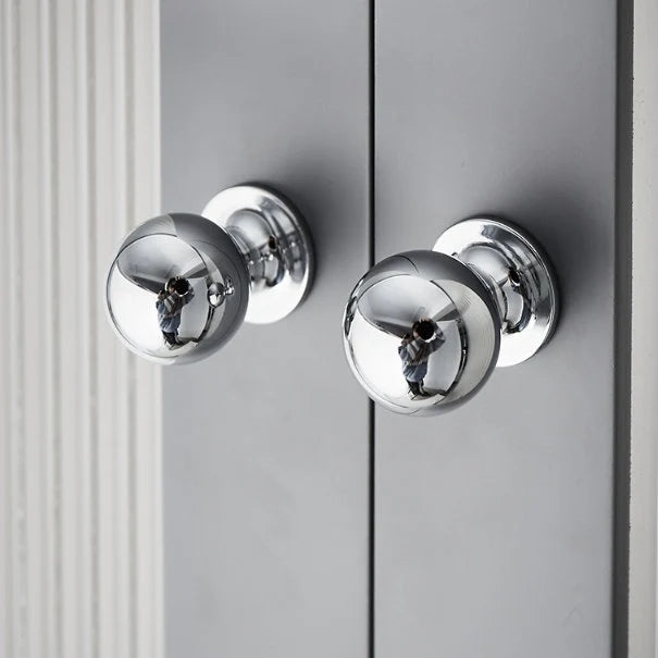 Sphere Brass Knobs Beehive Silver Cabinet Pull Lynns Hardware