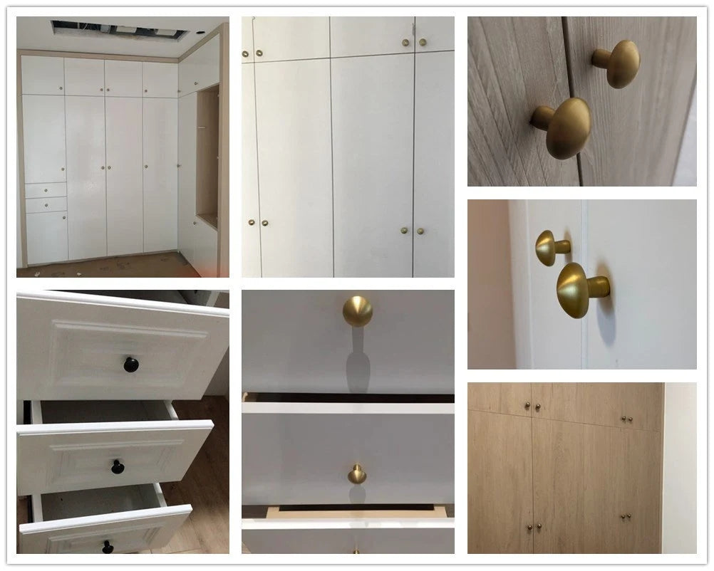 Brass Cabinet Pulls Drawer Knob Lynns Hardware