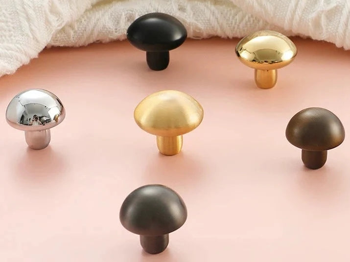 Brass Drawer Knobs Gray Gold Black Hardware