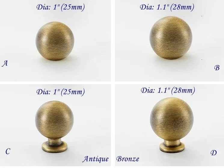 Brass Dresser Drawer Knob Antique Bronze Lynns Hardware