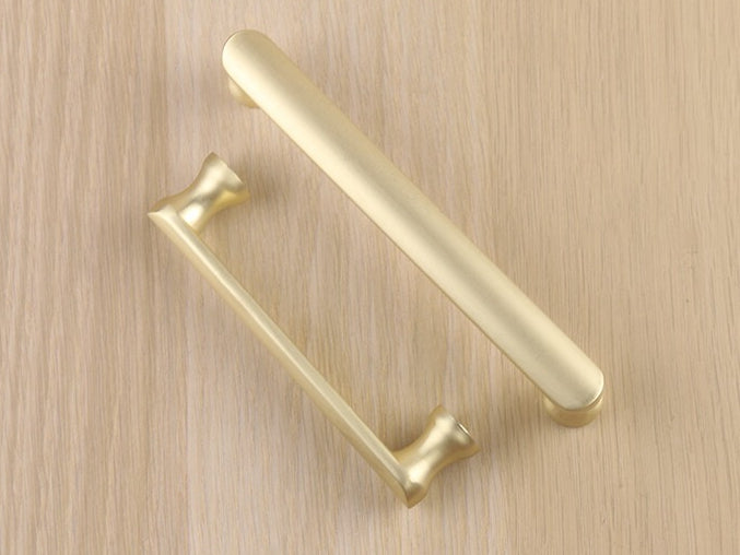 Brushed Gold Cabinet Pulls Dresser Knobs Drawer Handles Lynns Hardware