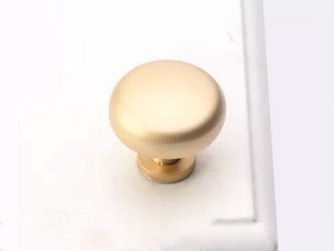 Brushed Gold Cabinet Pulls Lynns Hardware Drawer Knobs