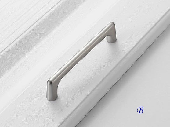 Brushed Nickel Cabinet Hardware Pulls 96 mm