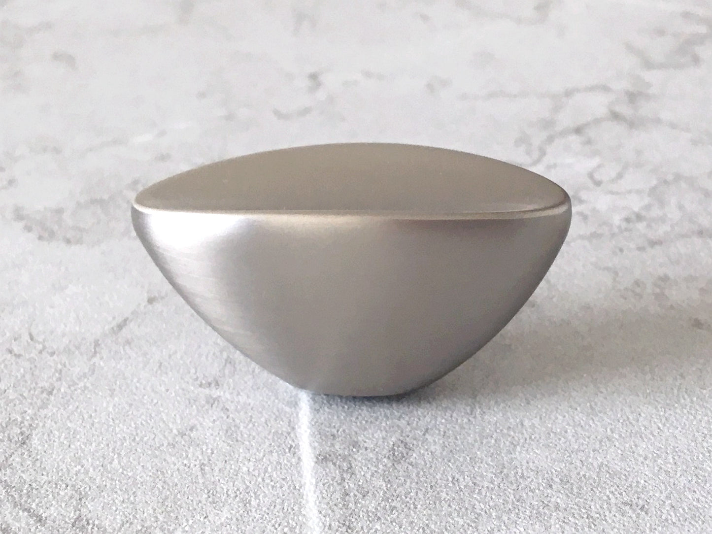 Brushed Nickel Oval Cabinet Door Pulls Dresser Drawer Knobs Modern Kitchen Hardware