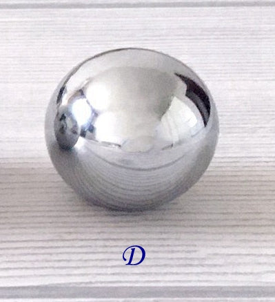 Cabinet Hardware Brass Knobs Polished Chrome Silver