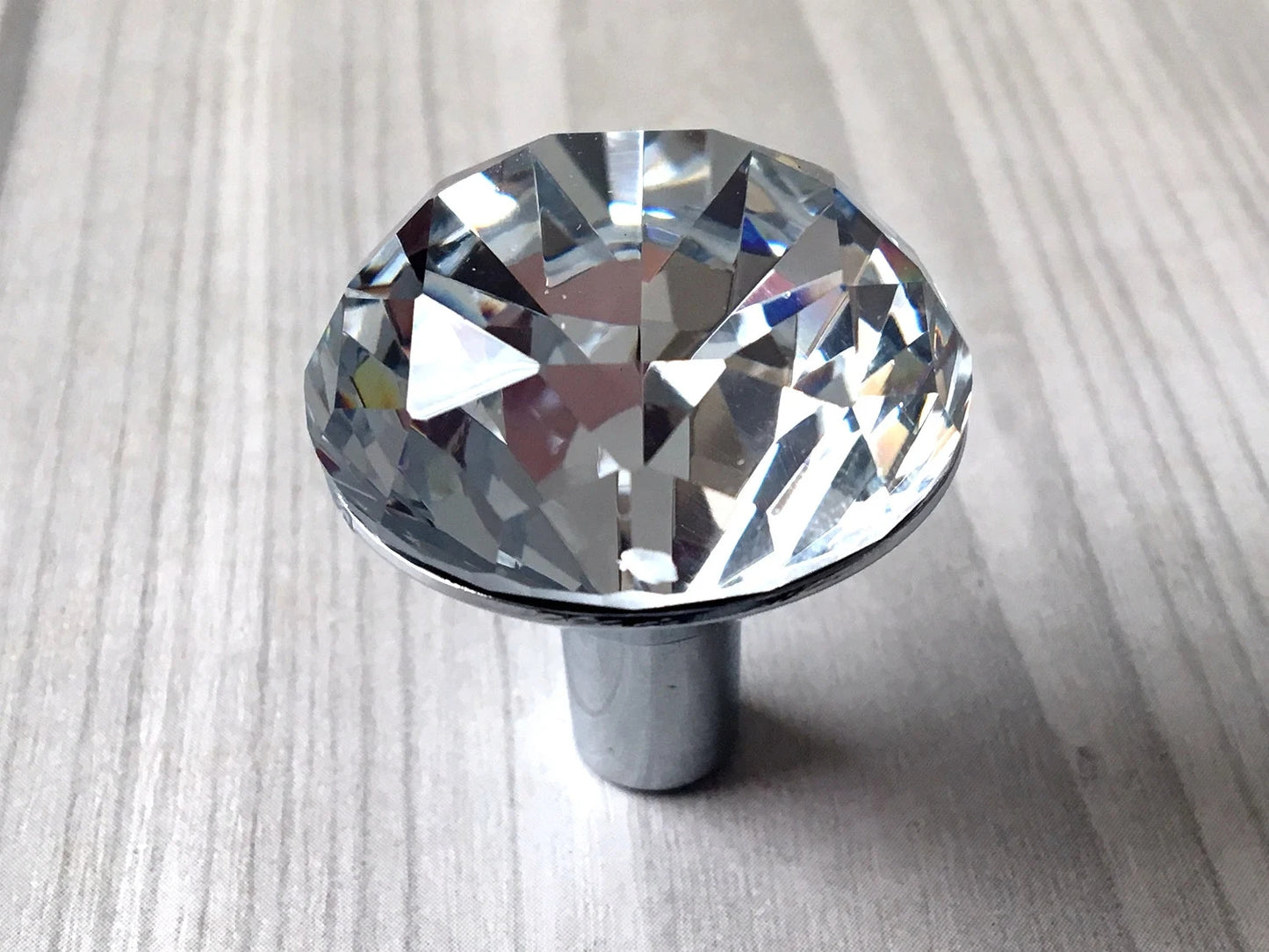Crystal Knobs Drawer Pull Cabinet Hardware Shabby chic