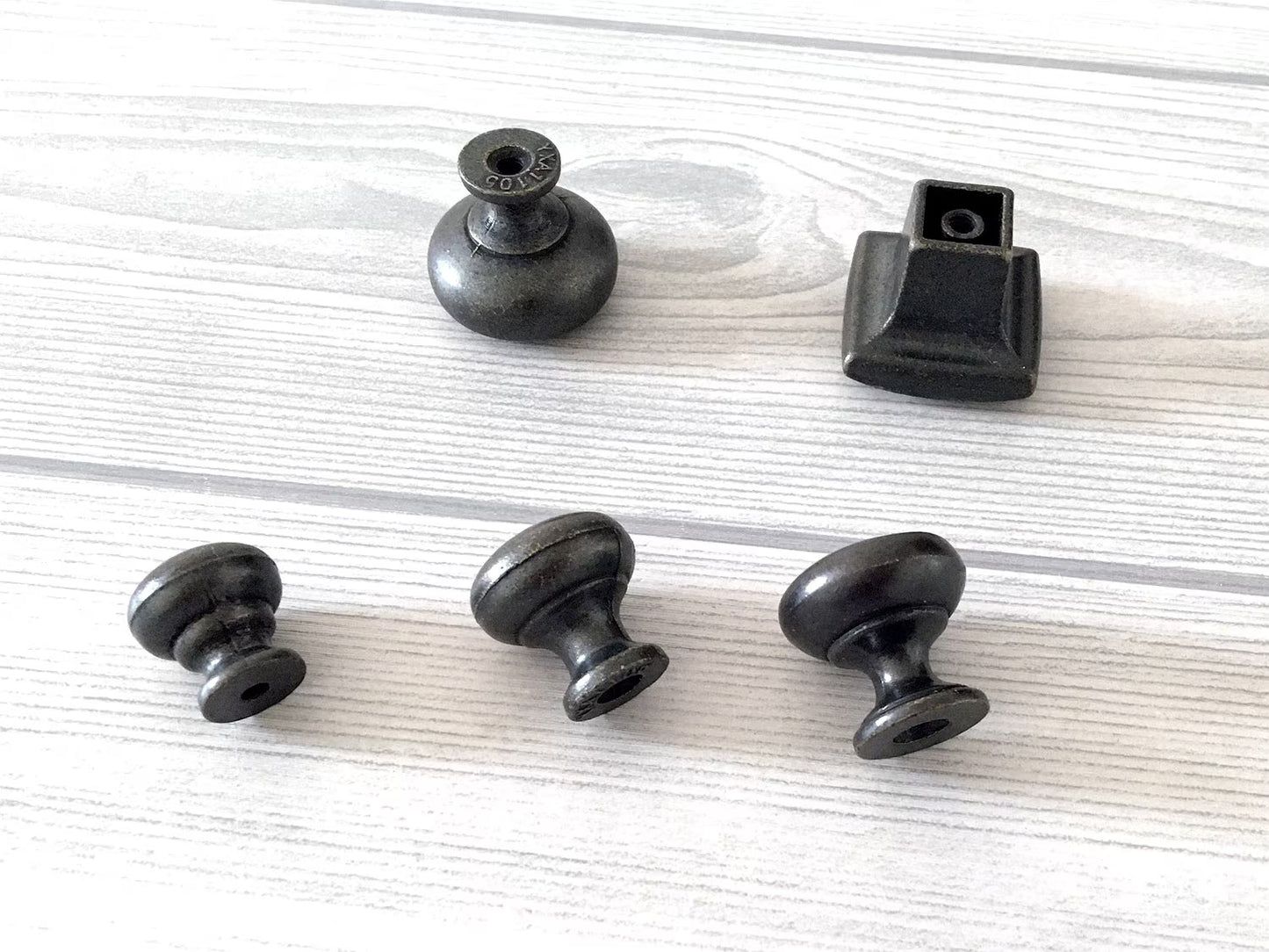 Cupboard Door Knob Iron Vintage