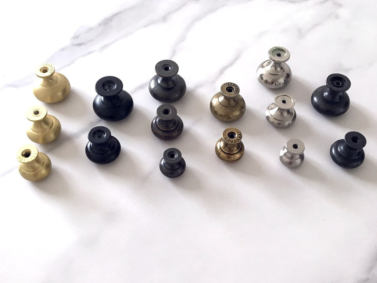 Kleiner Schubladengriff Schrankknopf Modern Minimalistisch Gold Nickel Antik Bronze Schwarz