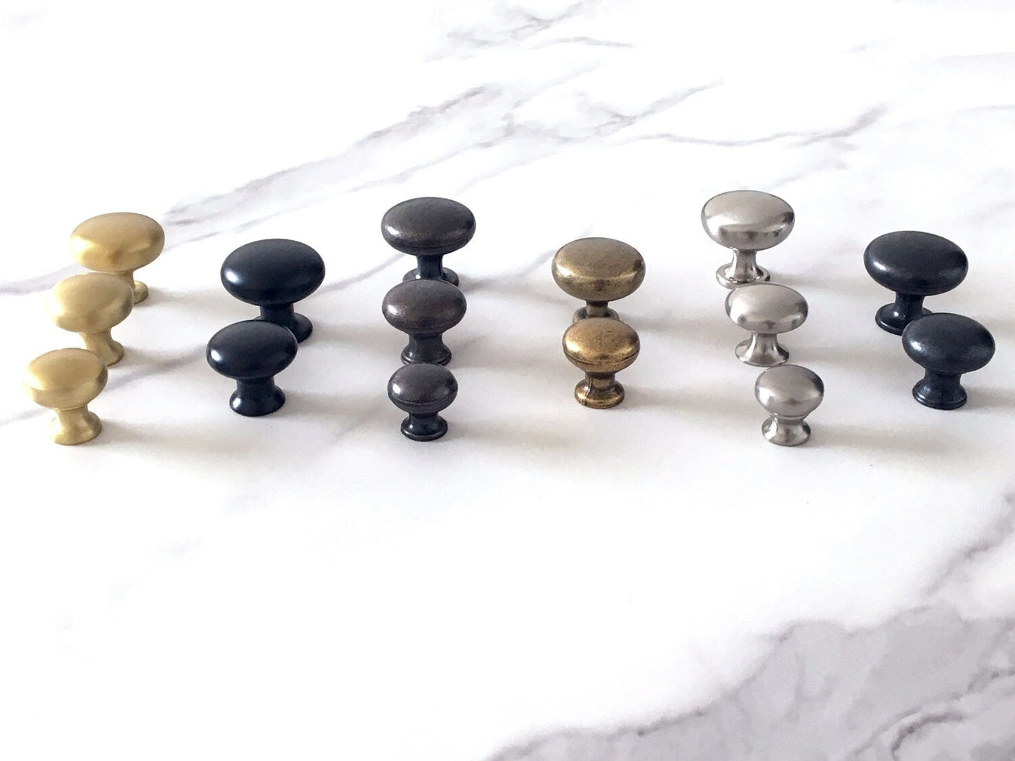 Kleiner Schubladengriff Schrankknopf Modern Minimalistisch Gold Nickel Antik Bronze Schwarz