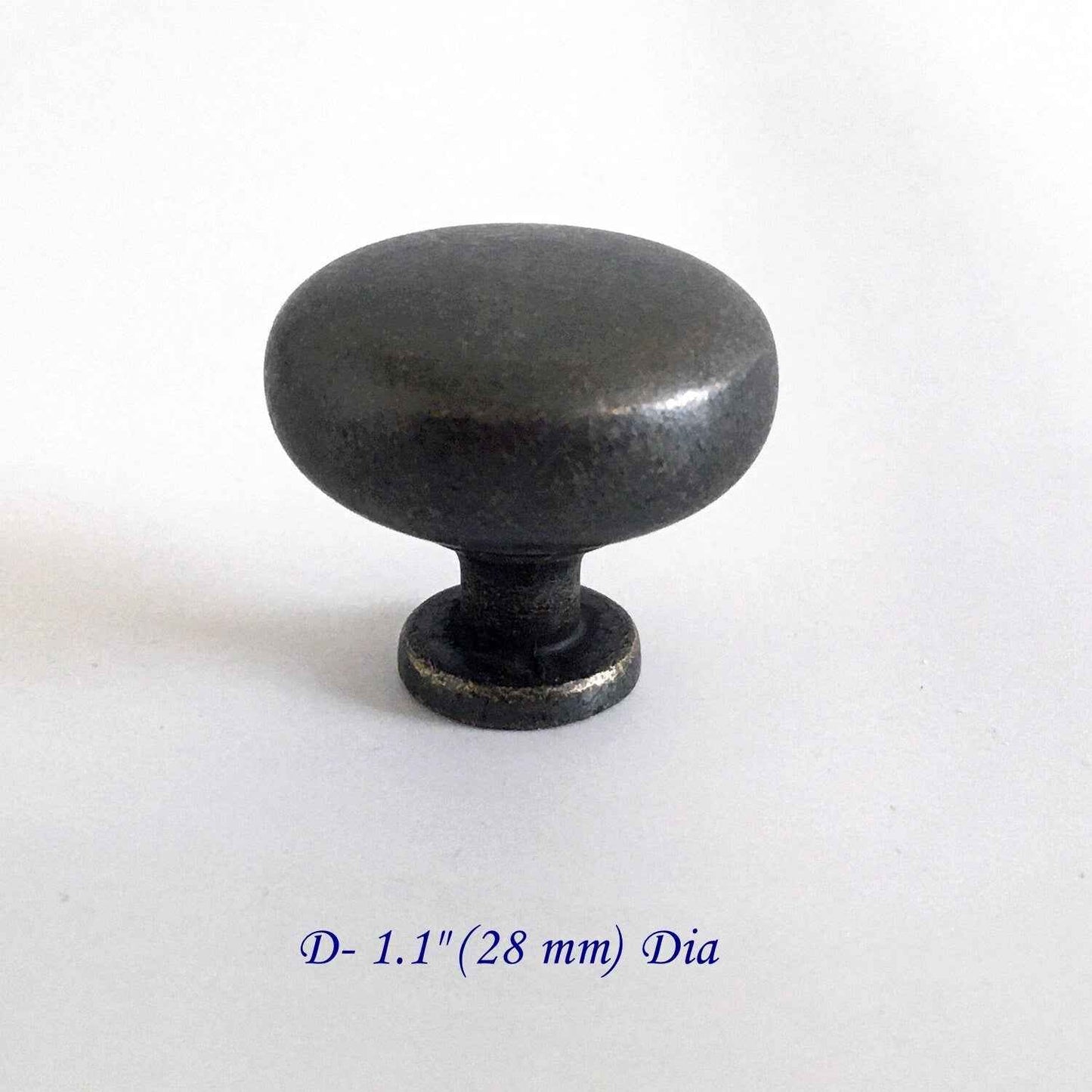 Vintage Look Drawer Knob - Dark Antique Bronze