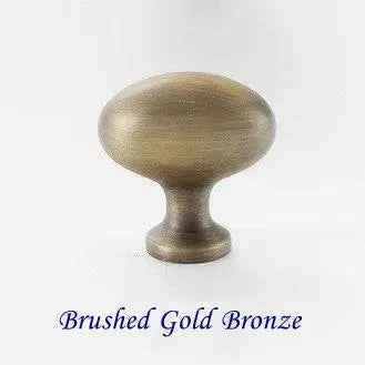 Oval Egg Drawer Knobs - 8 Finishes