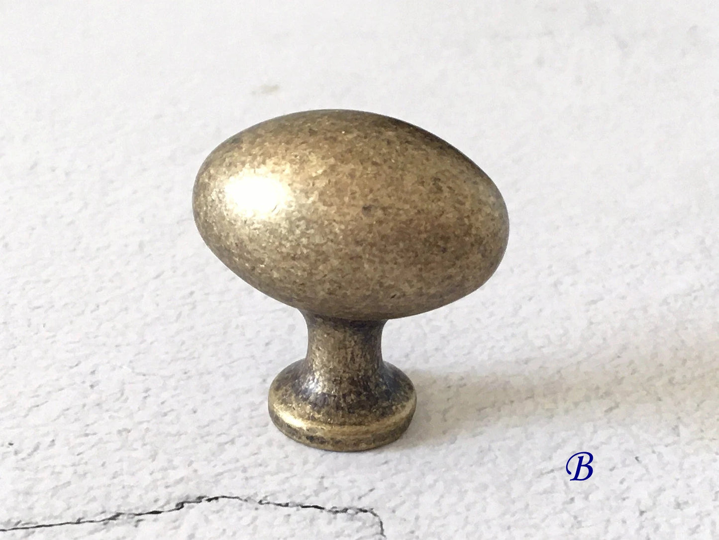 Egg Cabinet Knobs Dresser Drawer Pulls Kitchen Hardware Vintage Style Antique Bronze