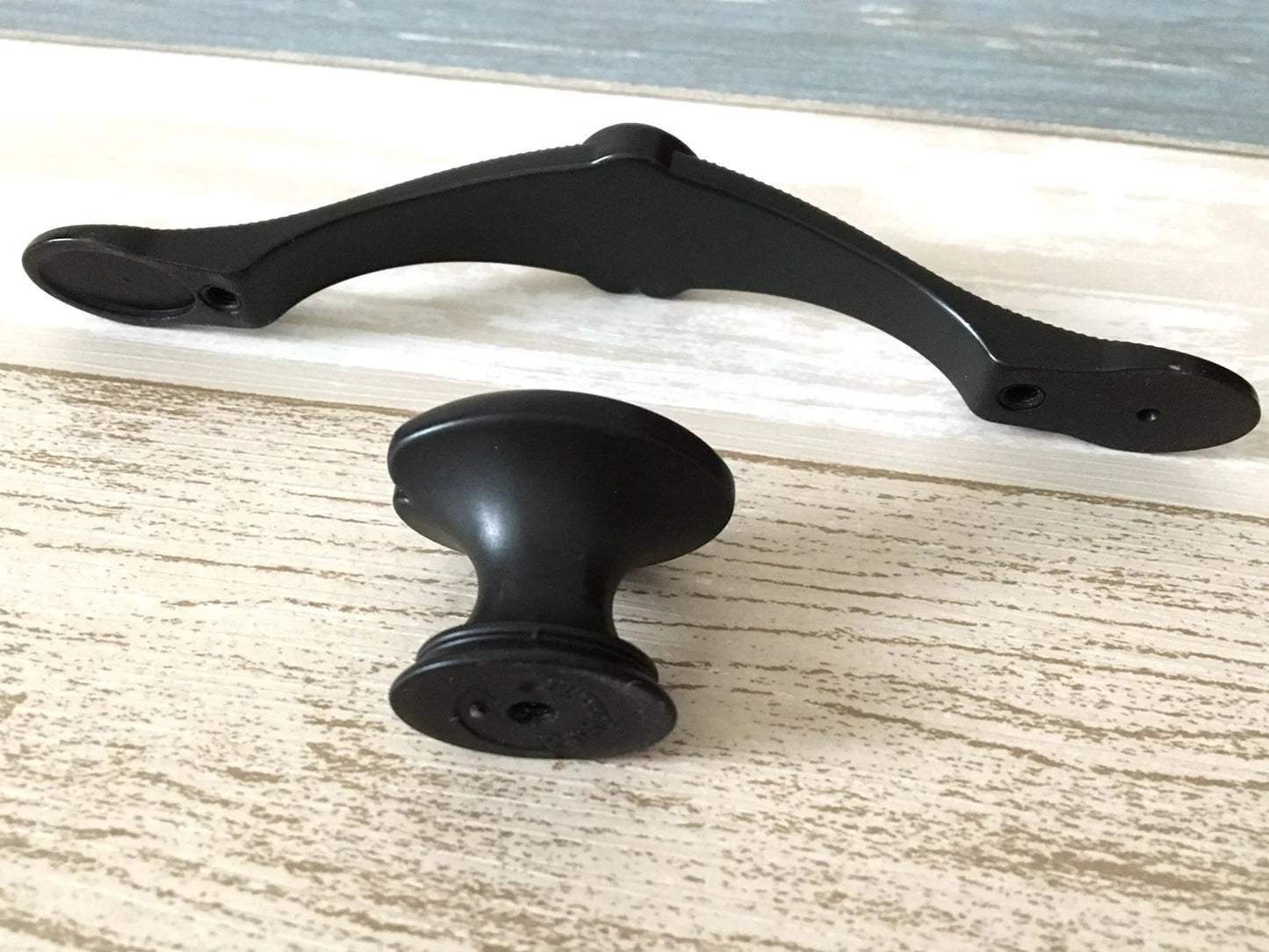 Oil Rubbed Bronze Cabinet Pulls Fleur De Lis Knob French Shabby Chic