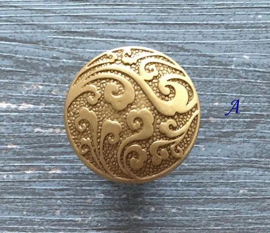 2.75" to 3" Centers Brass Drop Bail Drawer Pull with matching knob, Vintage Style, Antique Bronze Black