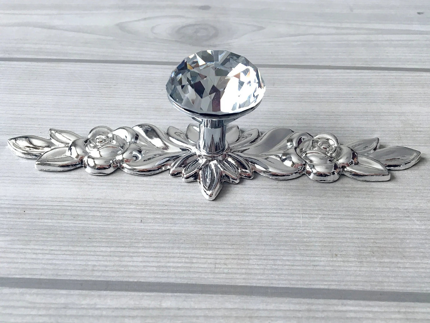Glass Knobs Dresser Drawer Pull Backplate Lynns Hardware