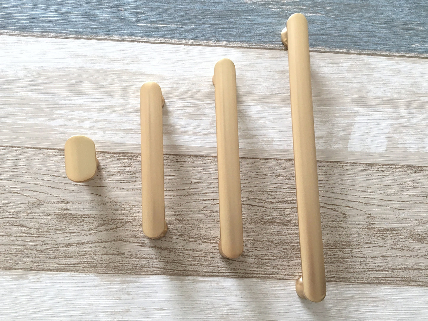 Gold Cabinet Hardware Kitchen Knobs Dresser Drawer Pulls MCM