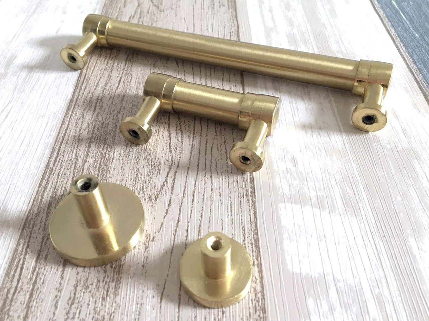 Gold Cabinet Hardware Kitchen Knobs Dresser Drawer Pulls MCM